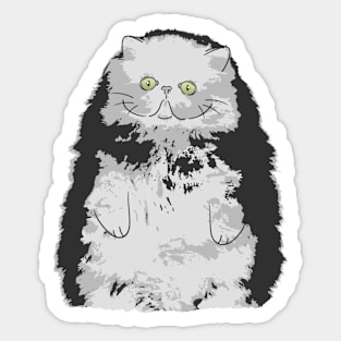 Chubby Cat Sticker